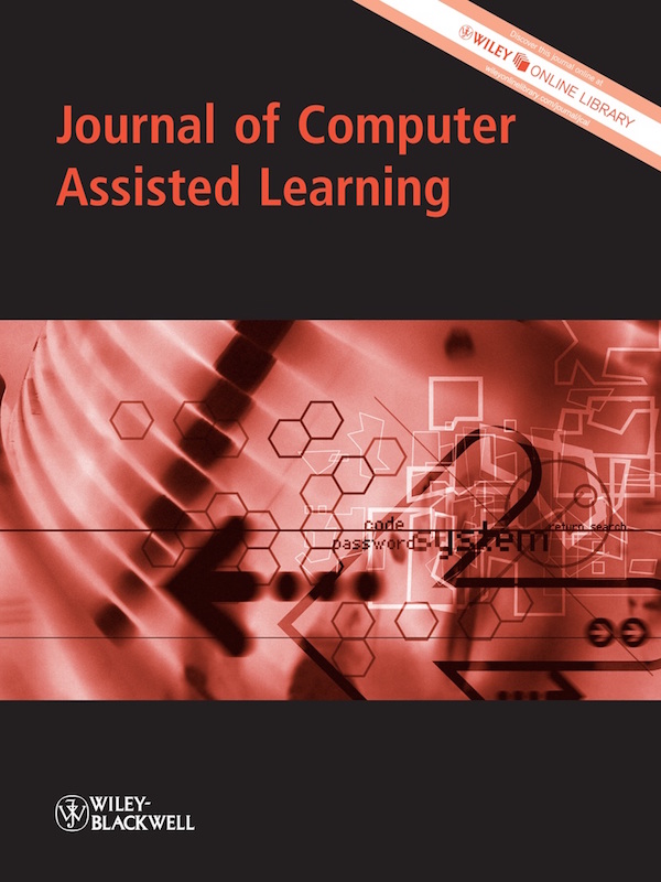 Journal of Computer Assisted Learning 31:6 Published on EdITLib