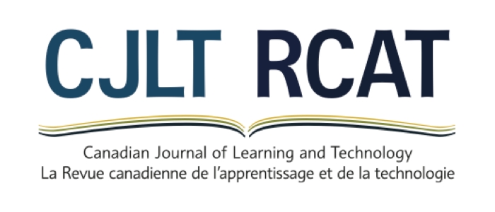 Canadian Journal of Learning and Technology / La revue canadienne de l’apprentissage et de la technologie 41:3 Published on EdITLib