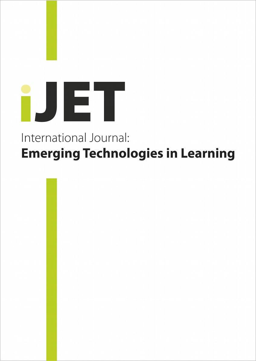 International Journal of Emerging Technologies in Learning (iJET) 14:10 Published on LearnTechLib